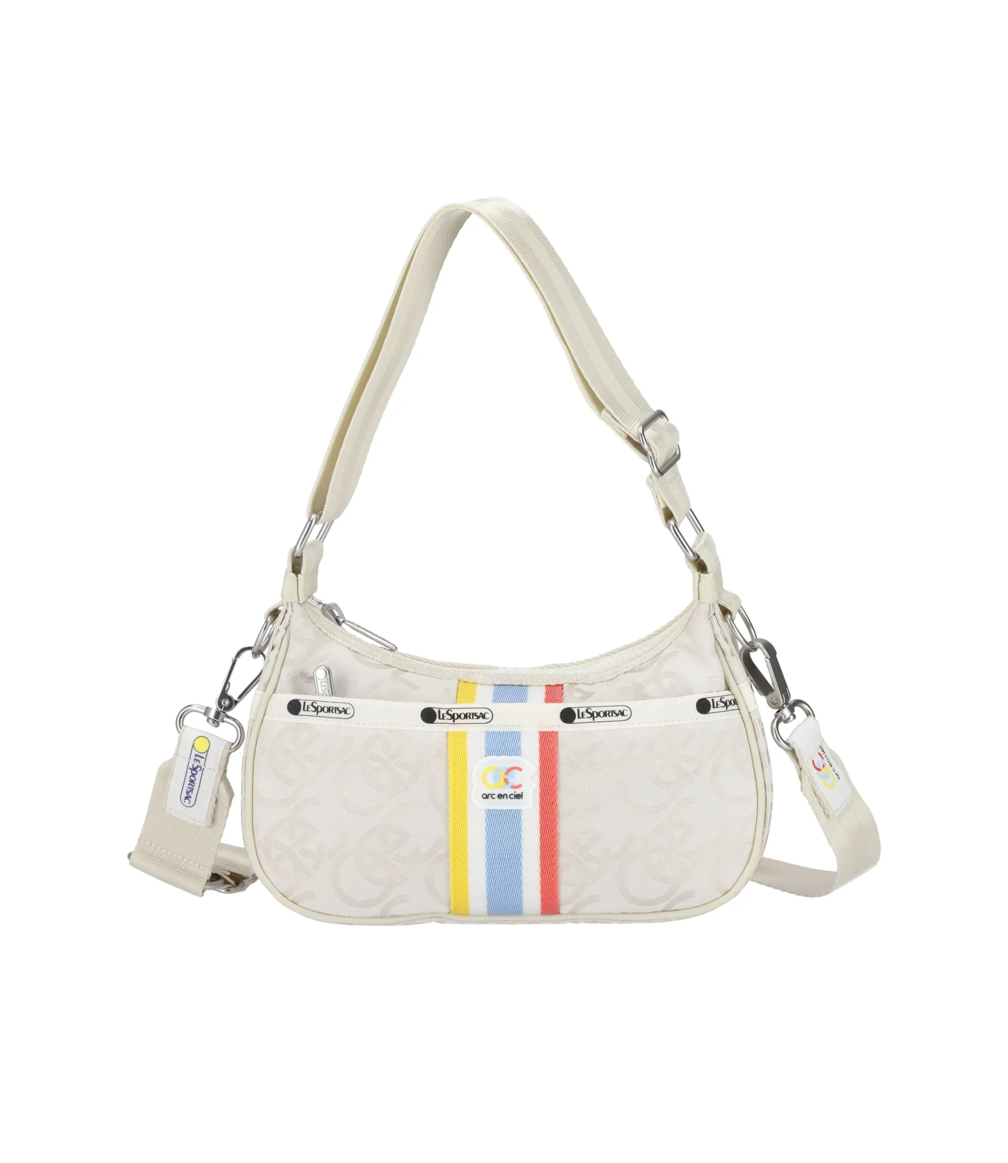 Aec Striped Shoulder Bag-LeSportsac New