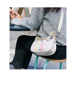 Aec Striped Shoulder Bag-LeSportsac New