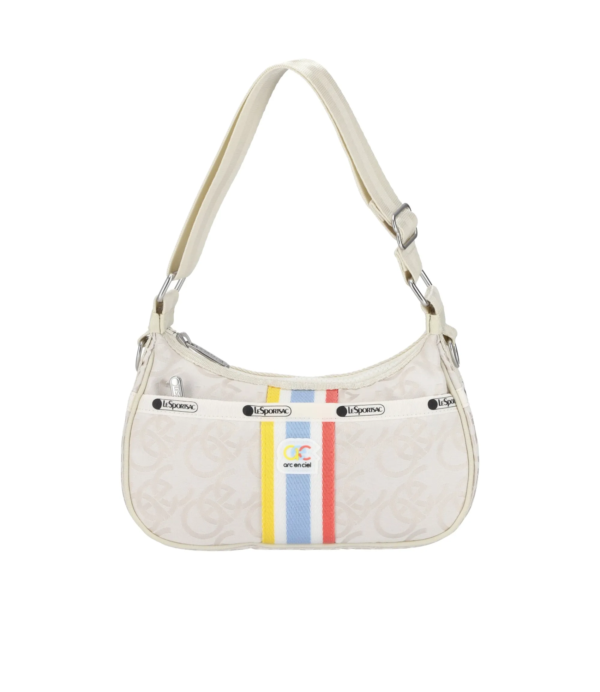 Aec Striped Shoulder Bag-LeSportsac New