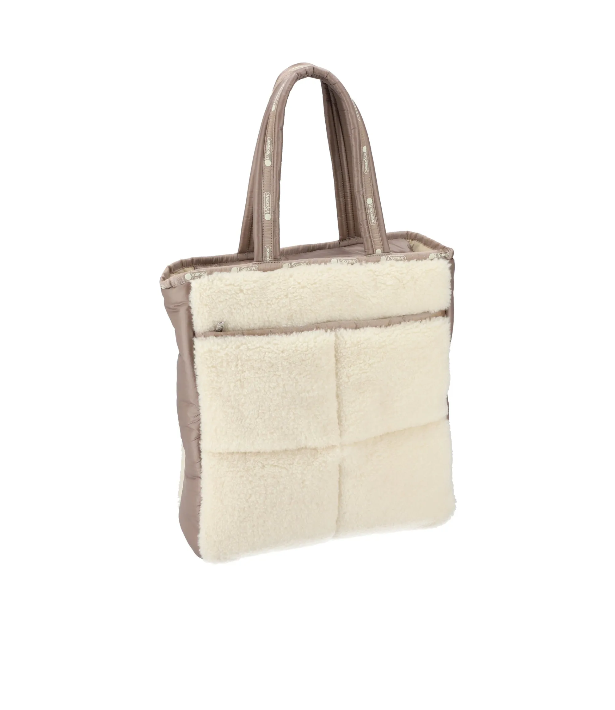 Puffy Sherpa Medium Tote-LeSportsac Clearance
