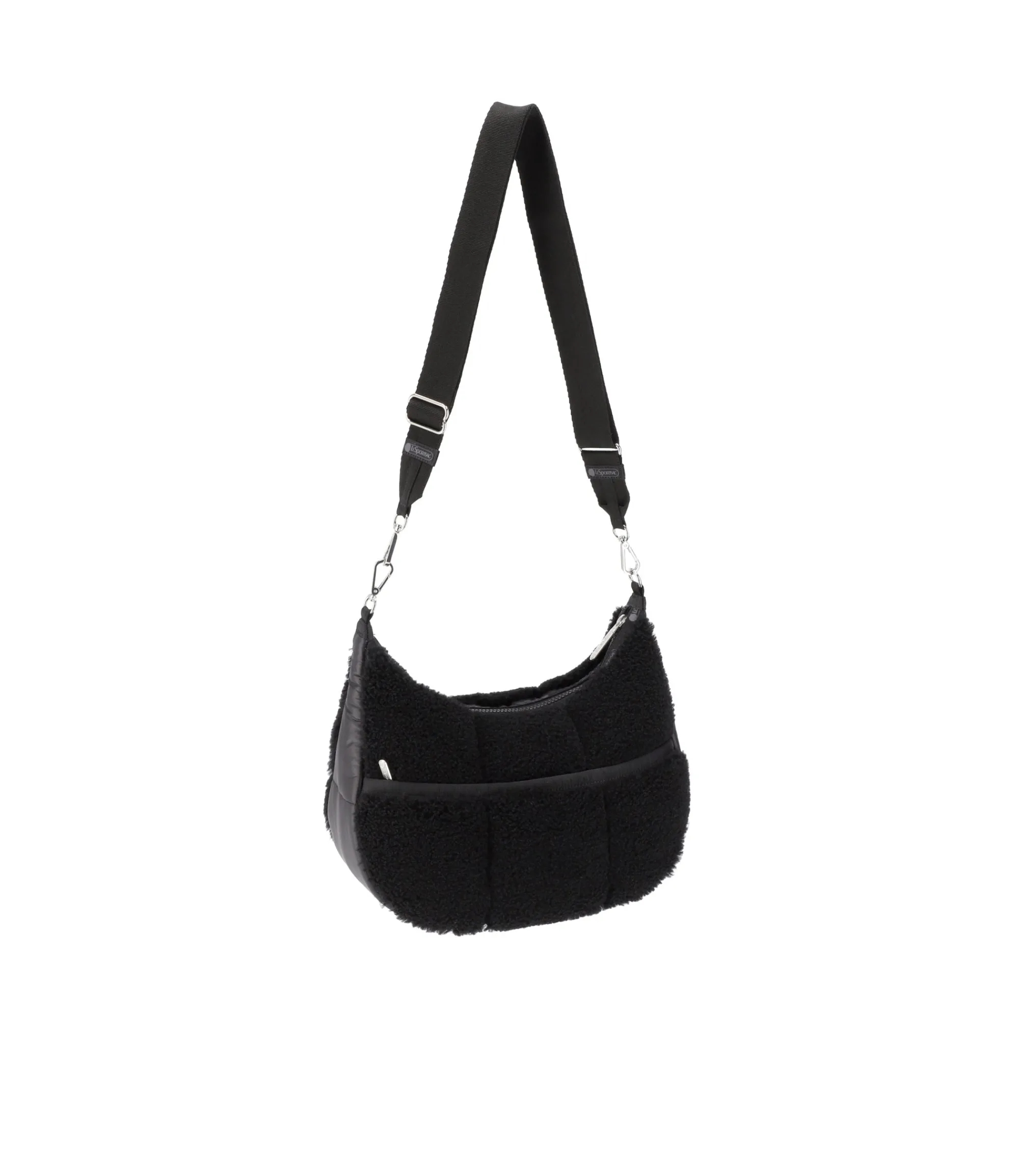 Puffy Sherpa North/South Convertible Hobo-LeSportsac Cheap