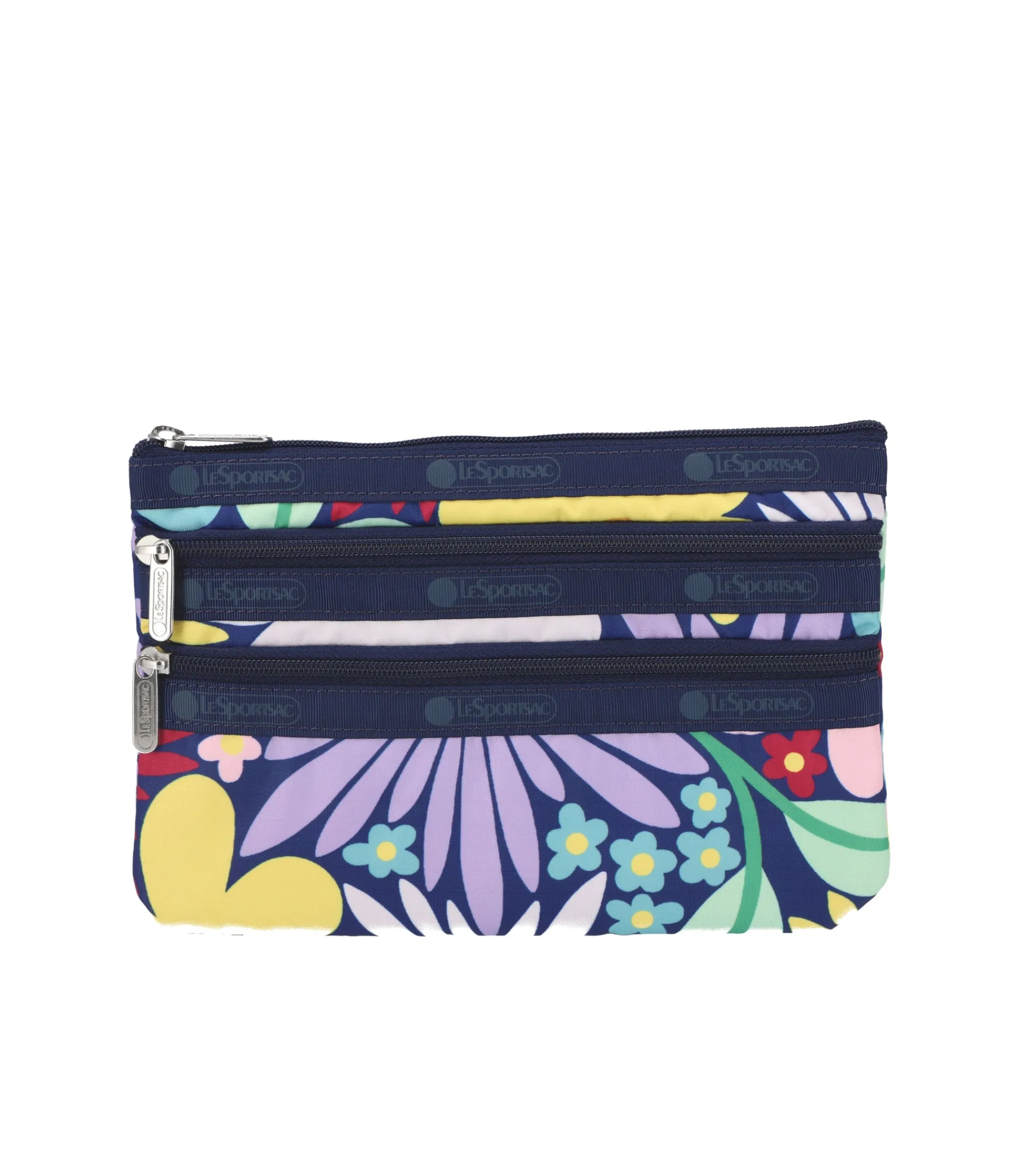 3-Zip Cosmetic-LeSportsac Cheap