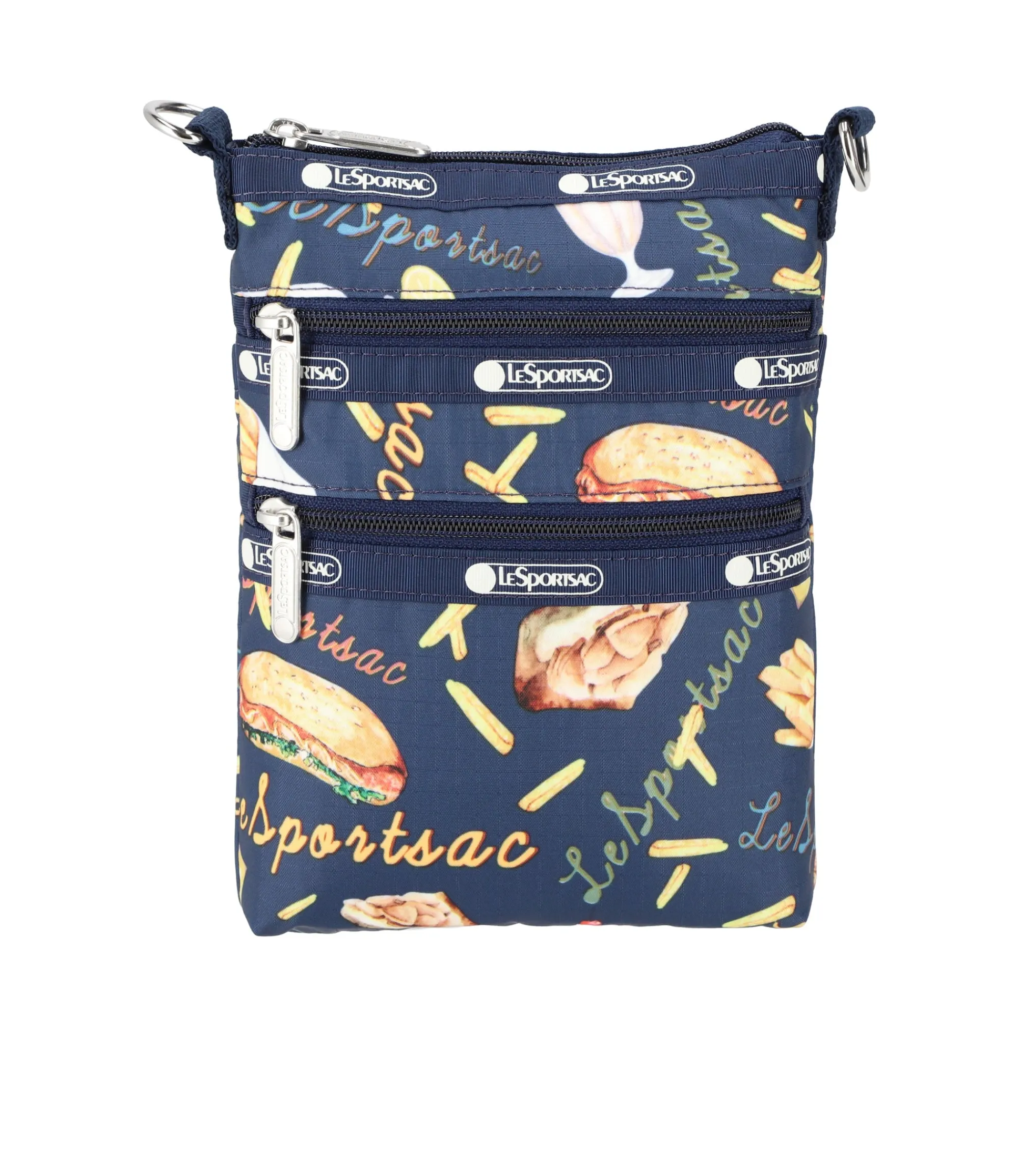 3-Zip Crossbody-LeSportsac Clearance